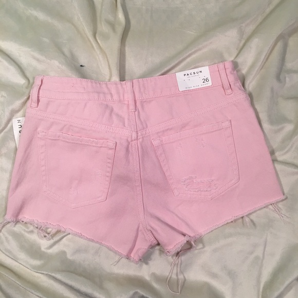 🆕 NWT Pacsun High Rise Shorts Size 26 - Picture 5 of 6
